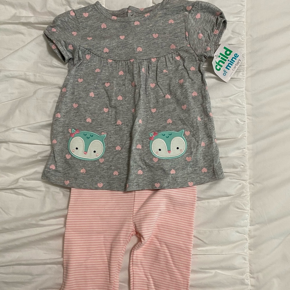 Title girls owl outfit